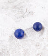 Lapis Sterling Silver Stud Earrings - Barse Jewelry