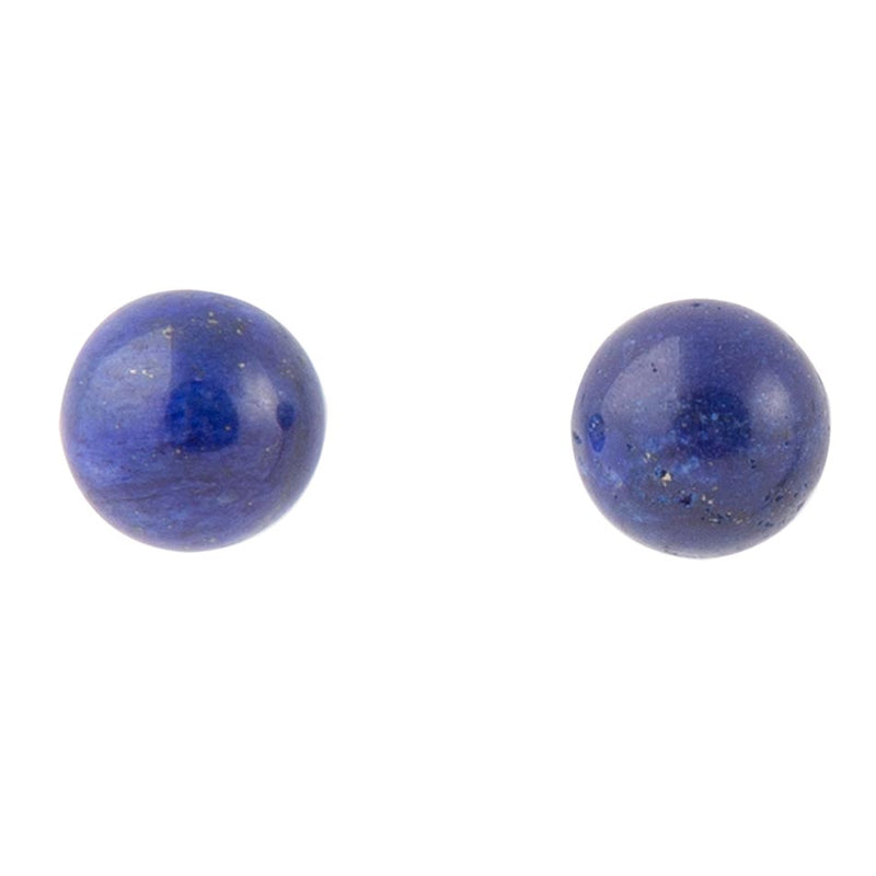Lapis Sterling Silver Stud Earrings - Barse Jewelry