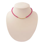 Little Bit Pink Agate Necklace - Barse Jewelry
