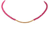 Little Bit Pink Agate Necklace - Barse Jewelry