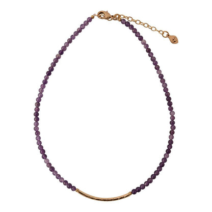 Little Bit Purple Amethyst Necklace - Barse Jewelry