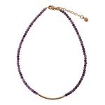 Little Bit Purple Amethyst Necklace - Barse Jewelry