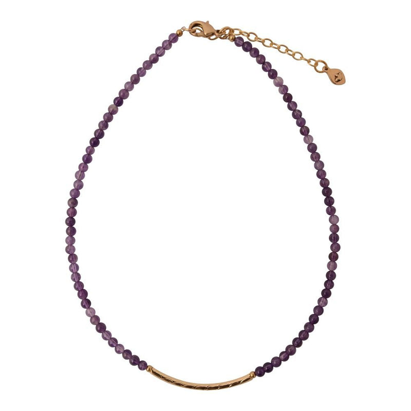 Little Bit Purple Amethyst Necklace - Barse Jewelry