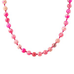 Love Knots Pink Jasper Necklace - Barse Jewelry