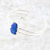 Madeleine Blue Lapis and Sterling Silver Cuff Bracelet - Barse Jewelry