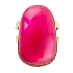 Madeleine Magenta Agate Ring - Barse Jewelry