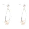 Madie Abstract Pearl and Sterling Silver Earrings - Barse Jewelry