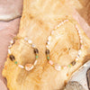 Meadow Pink Opal Chunky Golden Bracelet - Barse Jewelry