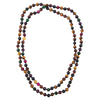 Multicolor Tiger's Eye Knoted Necklace - Barse Jewelry