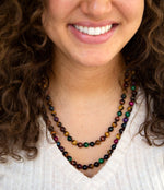 Multicolor Tiger's Eye Knoted Necklace - Barse Jewelry