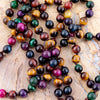 Multicolor Tiger's Eye Knoted Necklace - Barse Jewelry