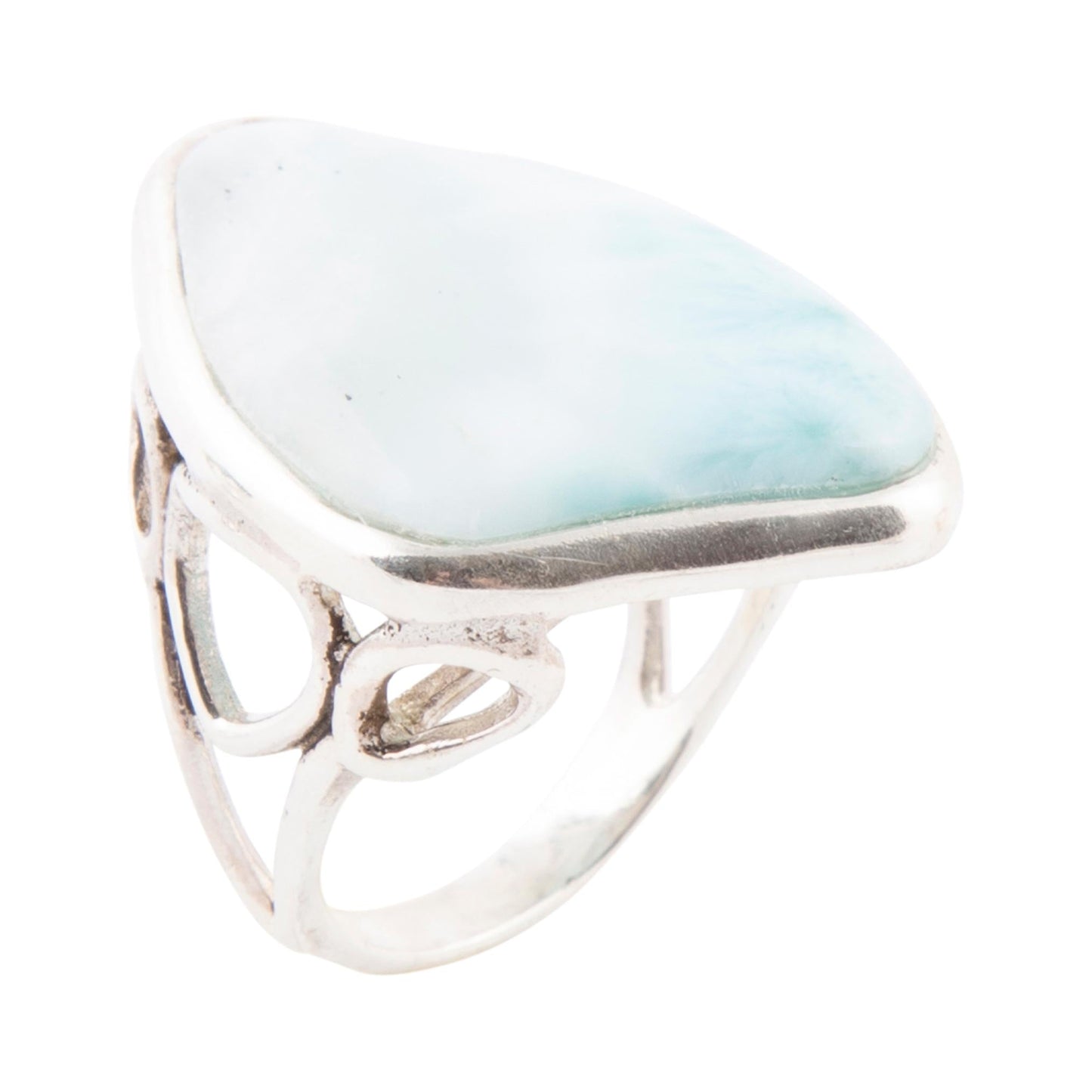 Natural Wonders Blue Larimar and Sterling Silver Ring - Barse Jewelry