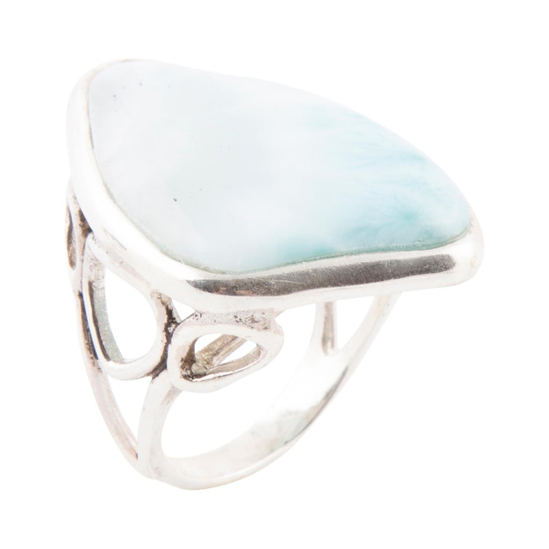 Natural Wonders Blue Larimar and Sterling Silver Ring - Barse Jewelry