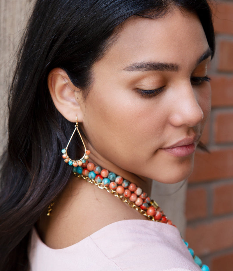 Ocean Jade Earrings - Barse Jewelry