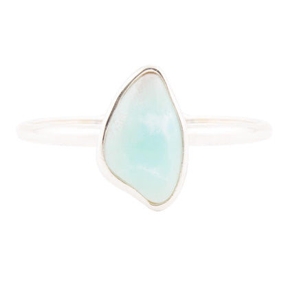 Organic Blue Larimar and Sterling Silver Cuff Bracelet - Barse Jewelry