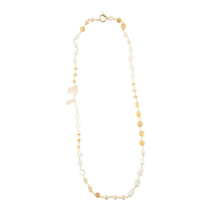 Precious Pearl and Crystal Necklace - Barse Jewelry