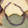 Purple Amethyst Nugget Knotted Necklace - Barse Jewelry