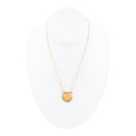 River Rocks Orange Quartz and Golden Bronze Necklace - Barse Jewelry