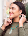 Rope Me In Ring - Turquoise - Barse Jewelry