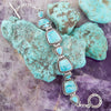 Sedona Blue Turquoise and Sterling Silver Toggle Bracelet - Barse Jewelry