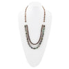 Sepia Sea Green Abalone Sterling Silver Strand Necklace - Barse Jewelry