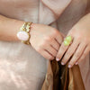 Stargazer Green Jasper Golden Statement Ring - Barse Jewelry