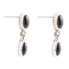 Sterling Silver Black Onyx Drop Earrings - Barse Jewelry