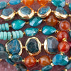 Turquoise Ambrosia Multi-Stone Long Necklace - Barse Jewelry