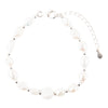 White Pearl Beaded Sterling Silver Bracelet - Barse Jewelry