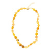 Yellow Opal Nugget Knotted Golden Necklace - Barse Jewelry