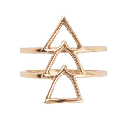 1,2,3 Go Bronze Ring - Barse Jewelry