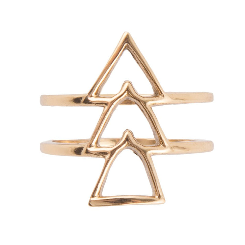 1,2,3 Go Bronze Ring - Barse Jewelry