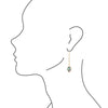 Abalone Chain Drop Earrings - Barse Jewelry