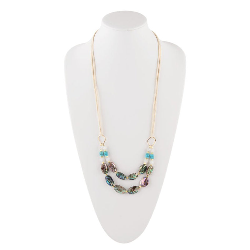 Abalone Magnasite Necklace - Barse Jewelry