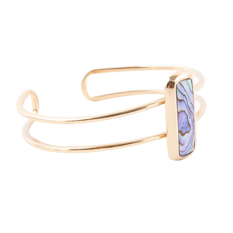 Abalone Slab Cuff Bracelet - Barse Jewelry