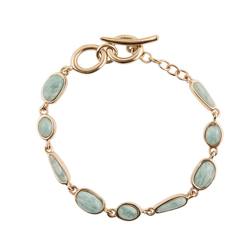 Abstract Amazonite Adjustable Bracelet - Barse Jewelry