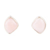 Abstract Pink Opal Post Earrings - Barse Jewelry
