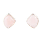 Abstract Pink Opal Post Earrings - Barse Jewelry