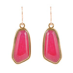 Abstract Quartz Earrings - Barse Jewelry