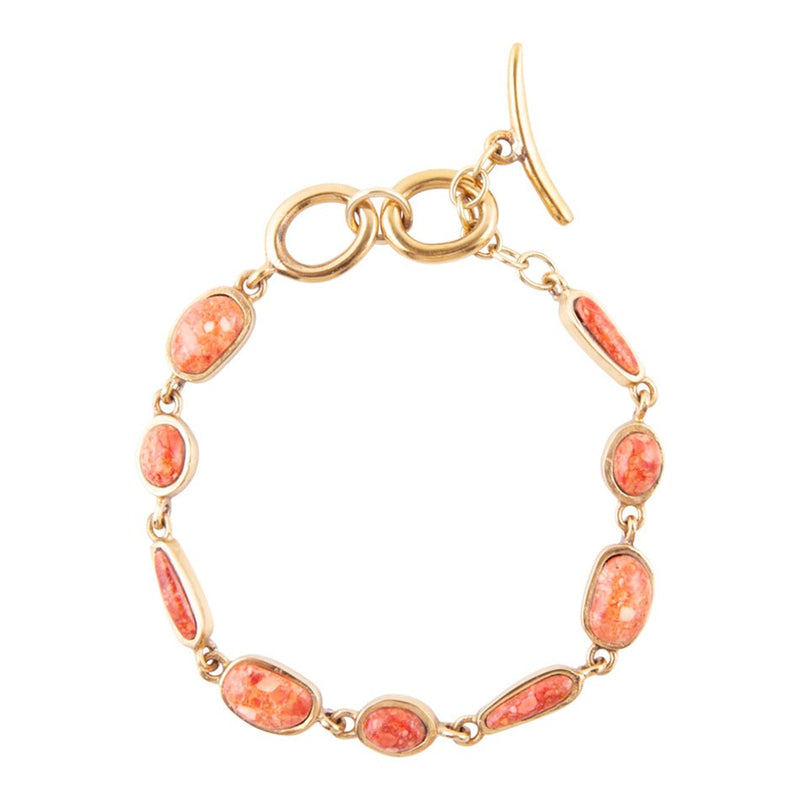 Abstract Sponge Coral Adjustable Bracelet - Barse Jewelry