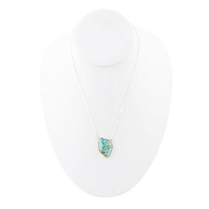 Abstract Turquoise and Sterling Silver Necklace - Barse Jewelry