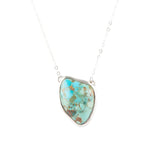 Abstract Turquoise and Sterling Silver Necklace - Barse Jewelry