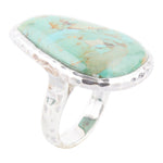 Abstract Turquoise and Sterling Silver Ring - Barse Jewelry