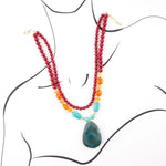 Agate Ambrosia Statement Necklace - Barse Jewelry