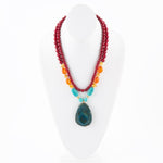 Agate Ambrosia Statement Necklace - Barse Jewelry