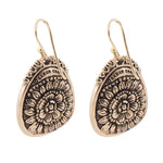 Agave Genuine Turquoise Earrings - Barse Jewelry
