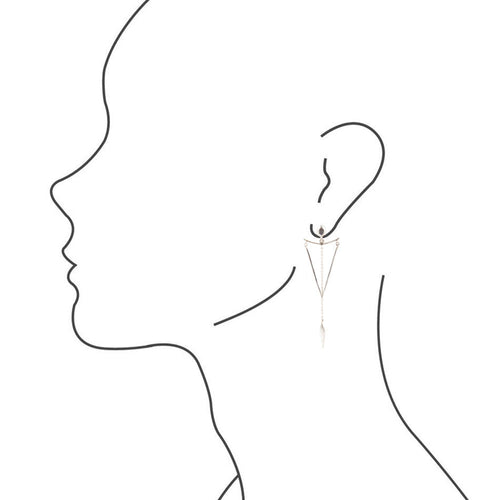 All Arrows Earring - Sterling Silver - Barse Jewelry
