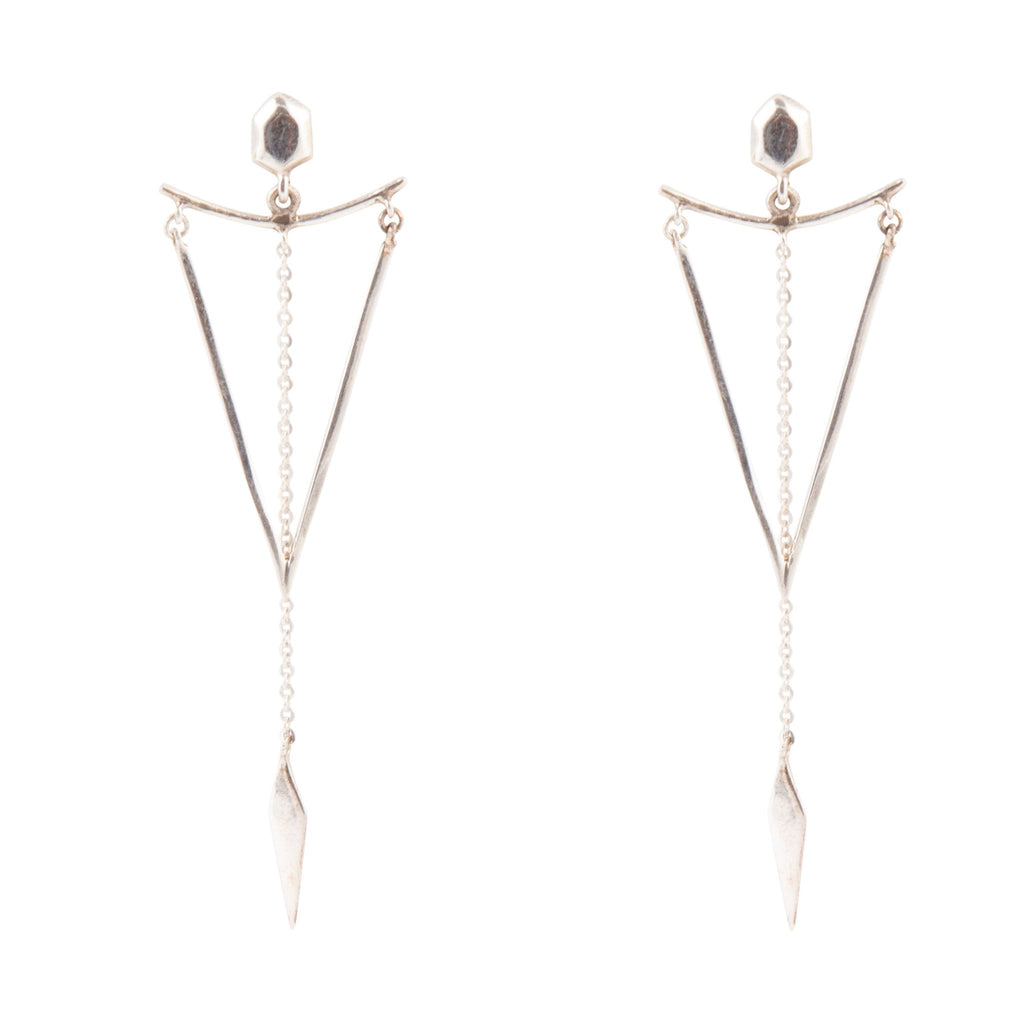 All Arrows Earring - Sterling Silver - Barse Jewelry