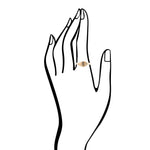 All Bronze Small Signet Ring - Barse Jewelry