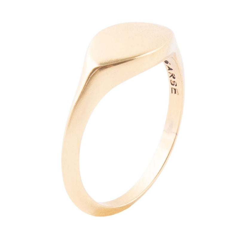 All Bronze Small Signet Ring Barse Jewelry